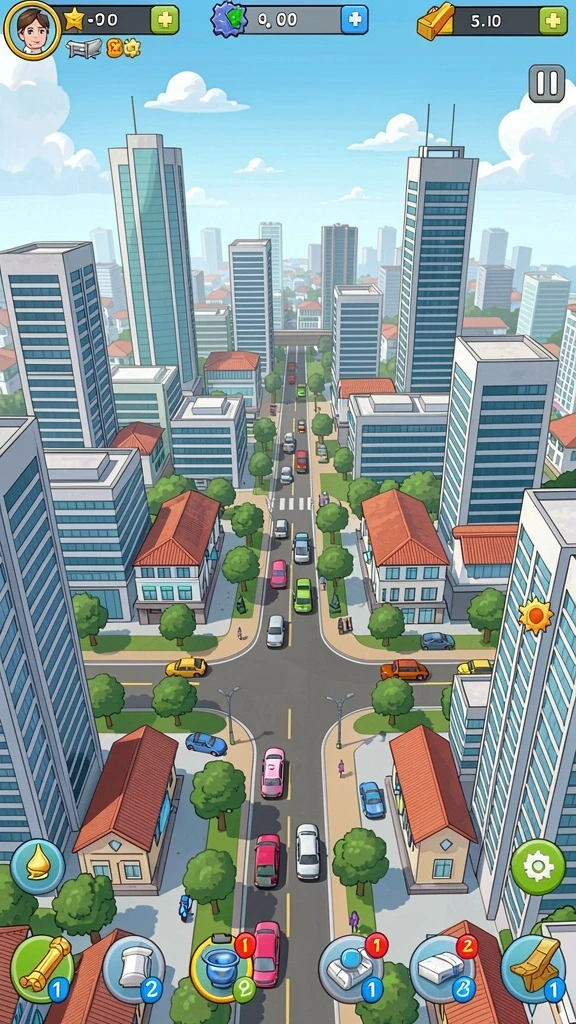 avatar808 - Tampilan karakter utama dalam aksi epic.