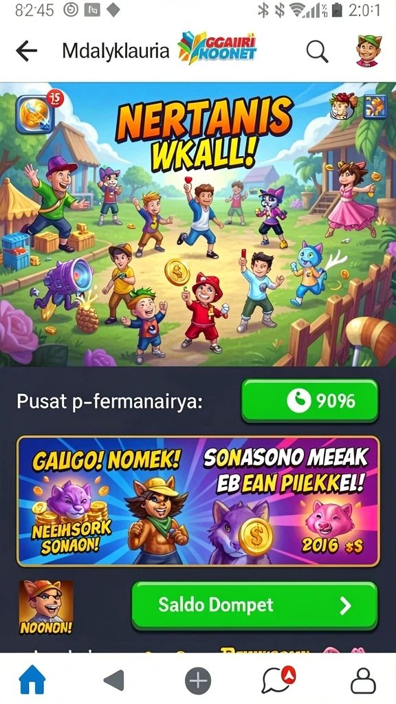 ular288 - Fitur multiplayer untuk bermain dengan teman.